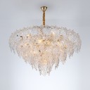 Ritz - Glass Maple Chandelier